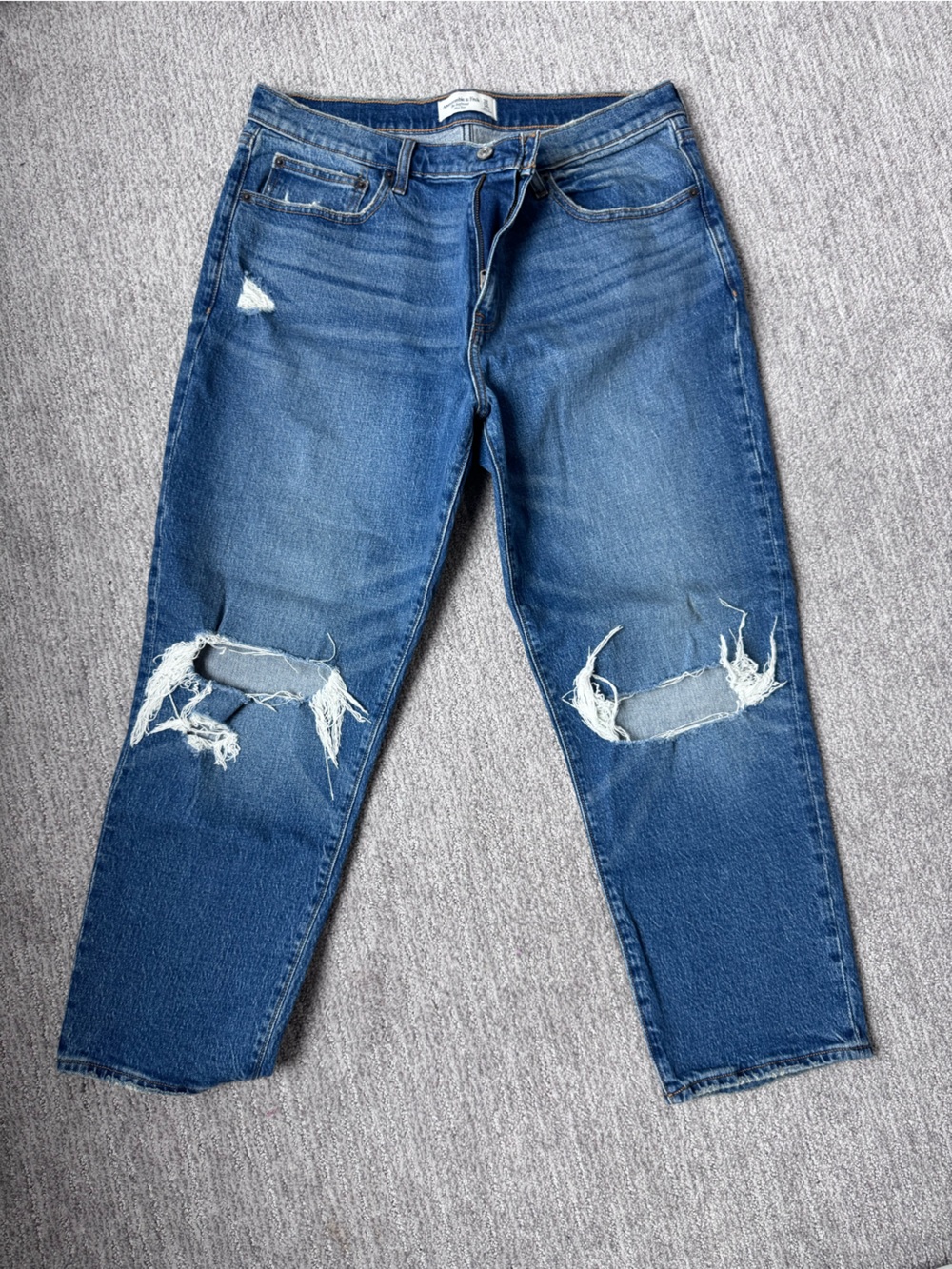 Abercrombie & Fitch Medium Blue Denim Jeans
